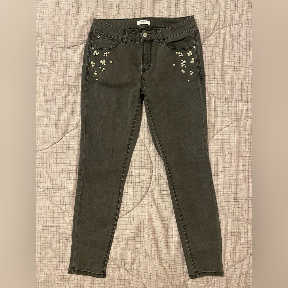 Kensie Skinny Ankle Jeans